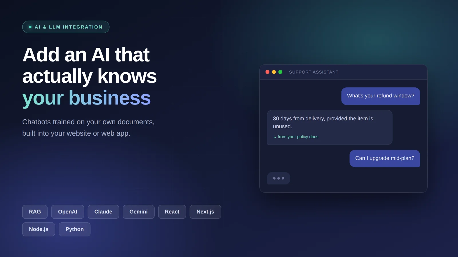 Real-time Analytics API